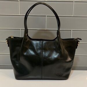 Patricia Nash Leather Argenta Handbag Dark Olive